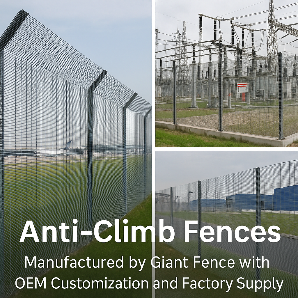 ограждения, препятствующие перелезанию