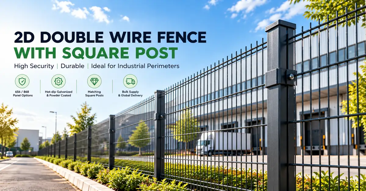2D double wire fence manufacturer
